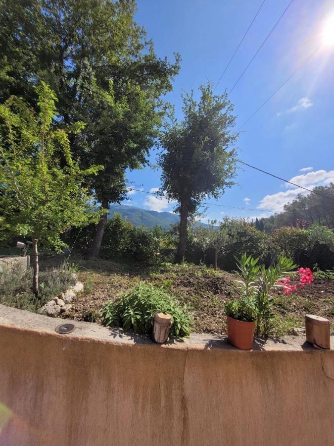 Studio Calme Et Agreable Avec Acces Jardin Partage Le Bar-sur-Loup Eksteriør billede